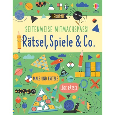 预订不退不换德语 Seitenweise Mitmachspaß! Rätsel, Spiele & Co.[9781789415803]