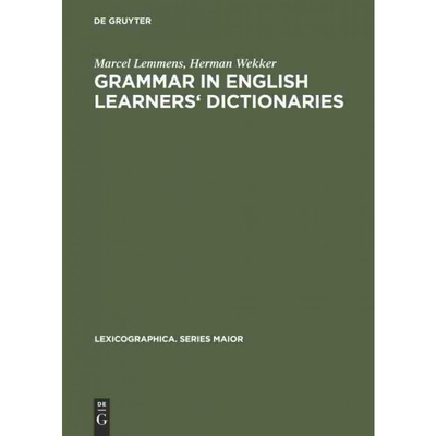 按需印刷不退不换DGYT Grammar in English learners  dictionaries[9783484309166]