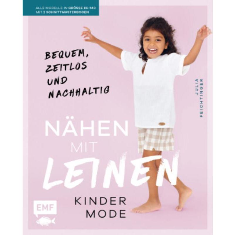 预订【德语】 Nähen mit Leinen- Kindermode:Bequem, zeitlos und nachhaltig- Alle Model-封面