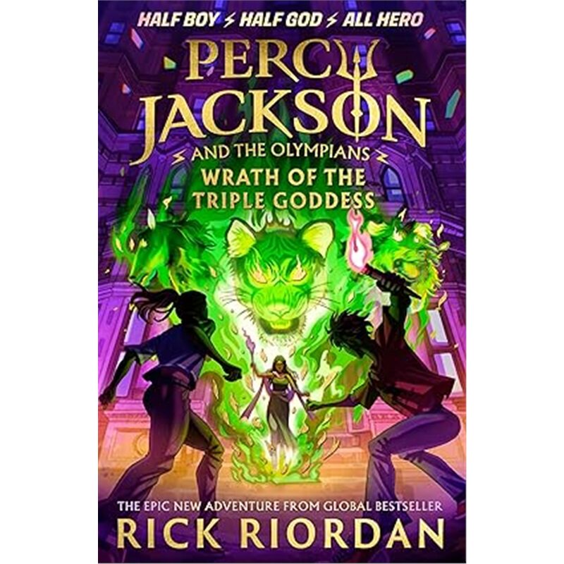 现货Percy Jackson and the Olympians:波西杰克逊与奥林匹斯众神  Wrath of the Triple Goddess[9780241734544]