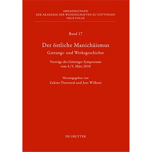 Manich?ismus 9783110261370 Der Werksgeschichte ?stliche und 按需印刷DEG Gattungs