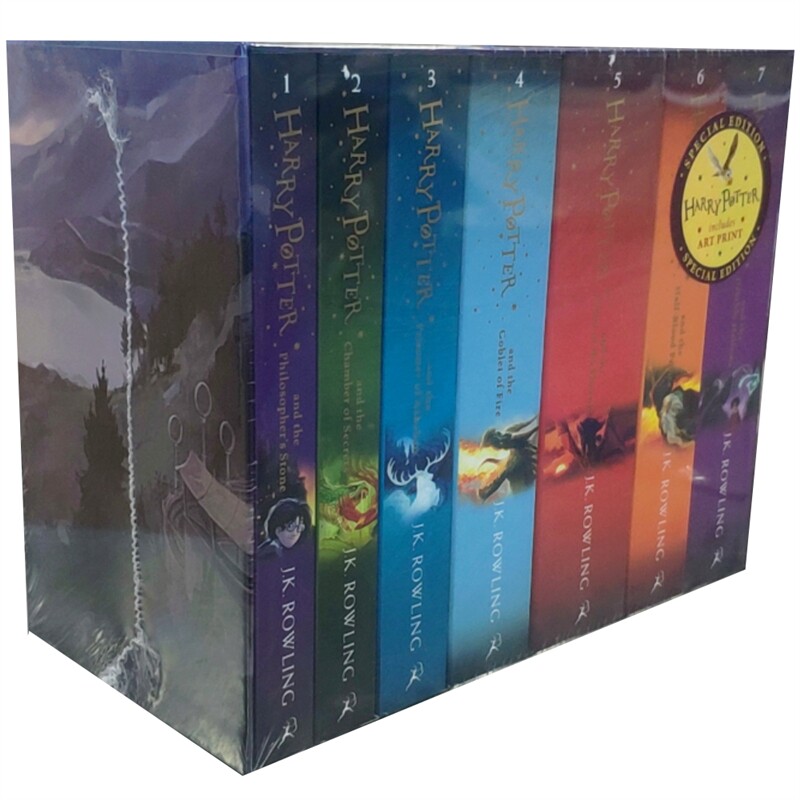 现货 哈利波特全集1-7套装 英文原版书 Harry Potter Boxed Set: The Complete Collection 2020 Special Edition 英国版 特别版
