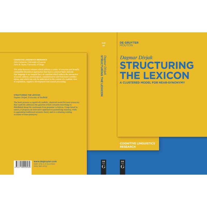 按需印刷DGYT Structuring the Lexicon[9783110220582]