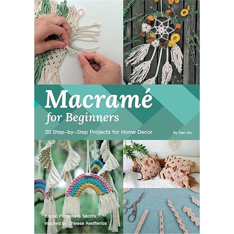 现货Macramé for Beginners 30 Step-by-Step Projects for Home Décor[9781632880376]