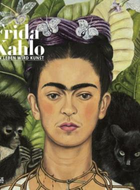 预订【德语】 Frida Kahlo:Ein Leben wird Kunst