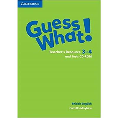 剑桥少儿小学英语系列 Guess What! Levels 3-4 Teacher's Resource and Tests CD-ROMs