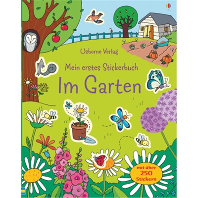 预订【德语】 Mein erstes Stickerbuch: Im Garten[9781782323815]