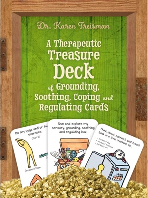 预订Therapeutic Treasure Deck of Grounding, Soothing, Coping and Regulating Cards