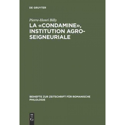 按需印刷不退不换DEG La ?condamine?, institution agro seigneuriale[9783484522862]