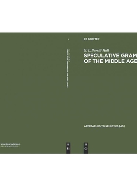 按需印刷DGYT Speculative Grammars of the Middle Ages[9789027919137]