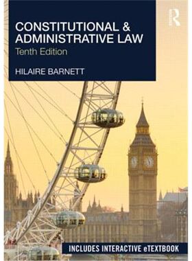 英文原版 Constitutional & Administrative Law 原版进口图书籍【上海外文书店】