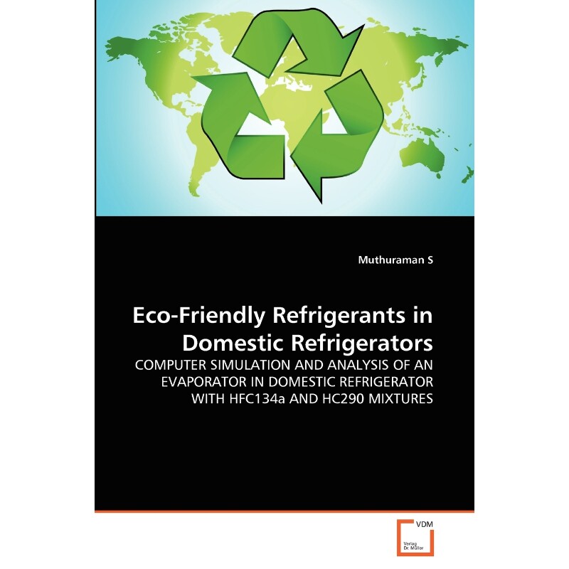 按需印刷不退不换Eco-Friendly Refrigerants in Domestic Refrigerators[9783639301670]