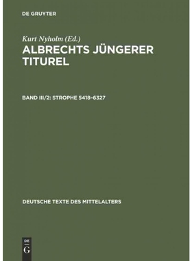 按需印刷DEG Strophe 5418 6327[9783050017808]