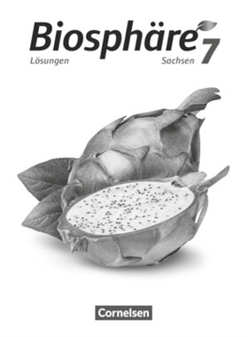 预订不退不换德语 Biosphäre Sekundarstufe I - Gymnasium Sachsen 2020 - 7. Schuljahr Lösu[9783064202740]