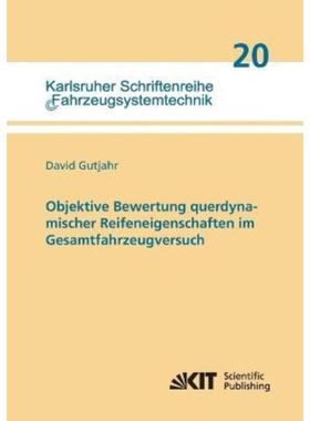 预订【德语】 Objektive Bewertung querdynamischer Reifeneigenschaften im Gesamtfahrzeugversuch:Di