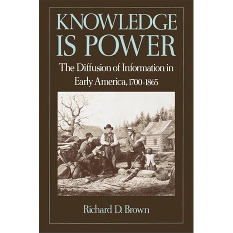 预订knowledge is power:the diffusion of information in early