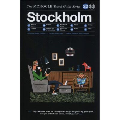 精装 Gestalten出版 Stockholm: Monocle Travel Guide Monocle旅游指南:斯德哥尔摩 英文原版书籍