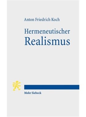 预订【德语】Hermeneutischer Realismus: