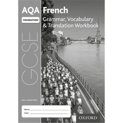 预订不退不换AQA GCSE French Foundation Grammar, Vocabulary & Translation Workbook (Pack of 8):With all you need to know