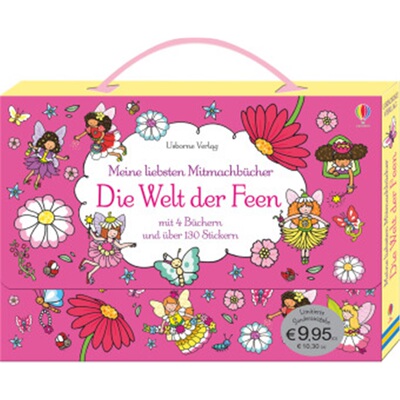 预订不退不换德语 Meine liebsten Mitmachbücher: Die Welt der Feen, 4 Bde.[9781782327417]