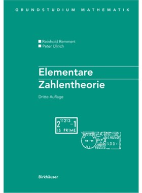 预订【德语】Elementare Zahlentheorie: