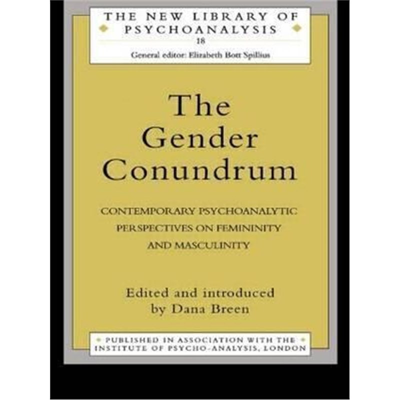 预订the gender conundrum:contemporary psychoanalytic
