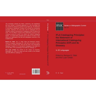 按需印刷DGYT IFLA Cataloguing Principles[9783598242854]