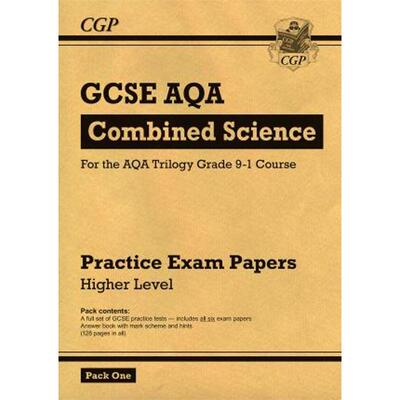 预订Grade 9-1 GCSE Combined Science AQA Practice Papers: Higher Pack 1