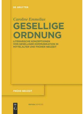 按需印刷不退不换DEG Gesellige Ordnung[9783484366398]