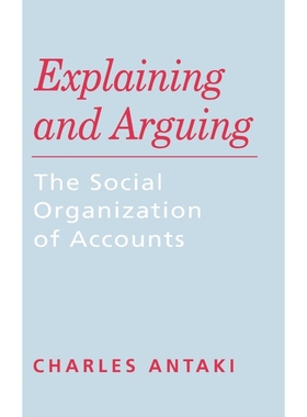 按需印刷Explaining and Arguing[9780803986053]