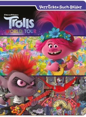预订【德语】 Trolls World Tour- Verrückte Suchbilder[9781503754409]