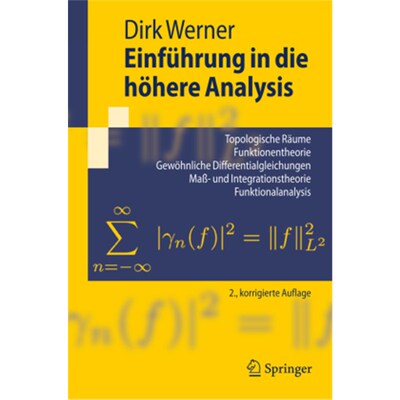预订【德语】Einführung in die höhere Analysis:Topologische Räume. Funktionentheorie. Gwöhnl