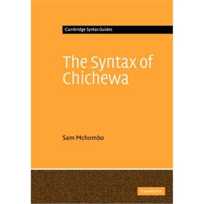 按需印刷The Syntax of Chichewa[9780521573788]
