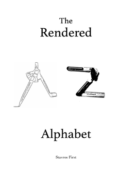按需印刷The Rendered Alphabet[9780359462513]