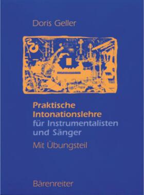 预订【德语】 Praktische Intonationslehre für Instrumentalisten und S?nger - Mit ?bungs