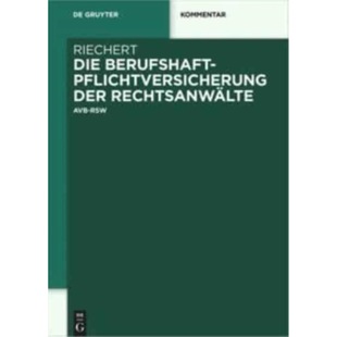 der 预订 Berufshaftpflichtversicherung Die Rec 德语