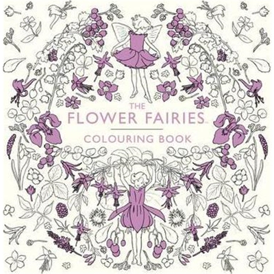 预订不退不换The Flower Fairies Colouring Book  涂色书