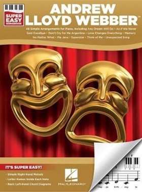 预订Andrew Lloyd Webber - Super Easy Songbook