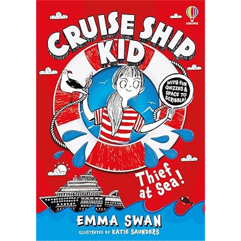 现货CRUISE SHIP KID: THIEF AT SEA![9781835409954]