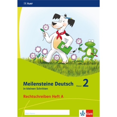 预订【德语】 Meilensteine Deutsch in kleinen Schritten 2. Rechtschreiben - Ausgabe [9783120071426]