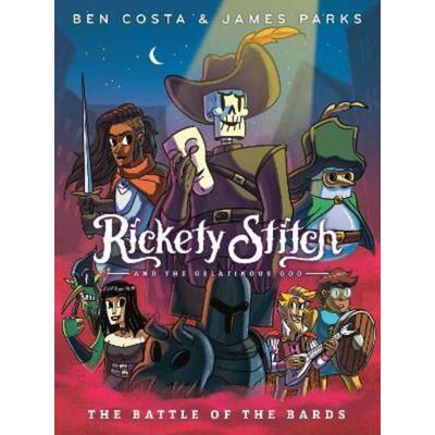 预订不退不换Rickety Stitch and the Gelatinous Goo Book 3: The Battle of the Bards