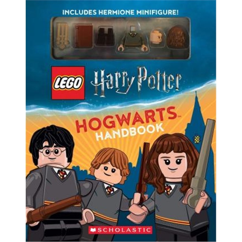 英文原版 乐高哈利波特 霍格沃茨手册含赫敏积木人仔礼盒装 LEGO Harry Potter Hogwarts Handbook with Hermione Minifigure图片