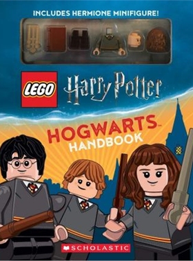 英文原版 乐高哈利波特 霍格沃茨手册含赫敏积木人仔礼盒装 LEGO Harry Potter Hogwarts Handbook with Hermione Minifigure