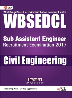 预订不退不换WBSEDCLWest Bengal State Electricity Distribution Company Limited Civil Engineering (Sub Assistant E