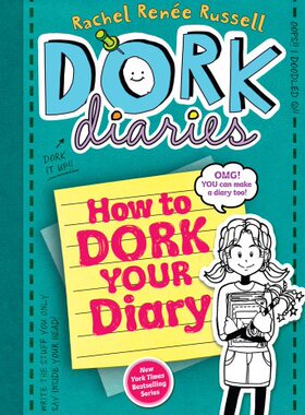 英文原版 女版小屁孩 朵拉日记 Dork Diaries 3 1/2: How to Dork Your Diary
