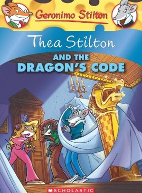 现货 女版老鼠记者 英文原版 西娅姐妹冒险故事Thea Stilton #1 and the Dragon's Code儿童绘本读物冒险故事小说 7-12岁