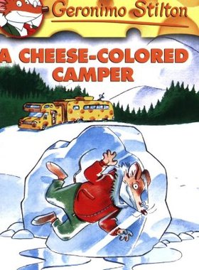 【外文书店】学乐 老鼠记者 英文原版儿童绘本故事7-12岁 Geronimo Stilton #16: A Cheese-Colored Camper  儿童探险小说