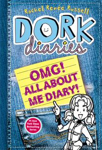 英文原版 女版小屁孩 朵拉日记 Dork Diaries OMG!: All About Me Diary! 精装书