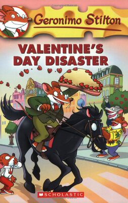 【外文书店】学乐 老鼠记者 英文原版儿童绘本故事7-12岁 Geronimo Stilton #23: Valentine's Day Disaster  儿童探险小说读物