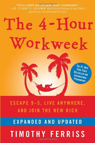 The 4-Hour Workweek, Expanded and Updated每周工作四小时英文原版精装书籍Timothy Ferriss纽约畅销排行榜作品蒂莫西代表作-封面